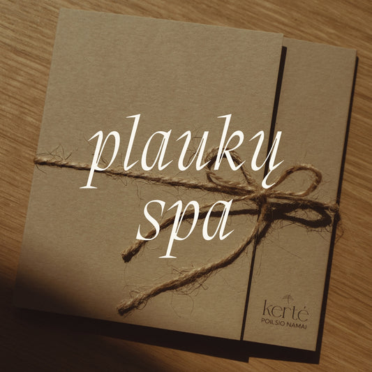 Dovana „Plaukų SPA"